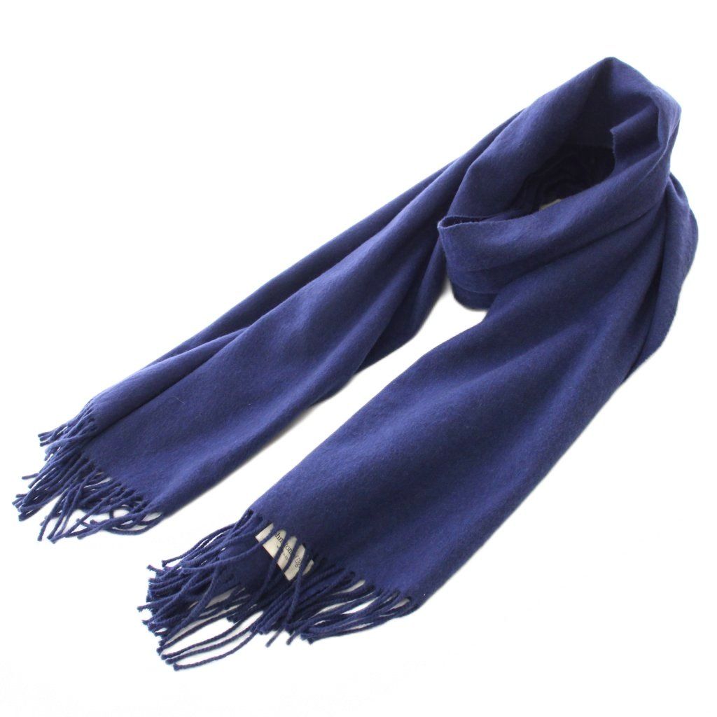 ジョンストンズオブエルガン Johnstons of Elgin マフラー フリンジ