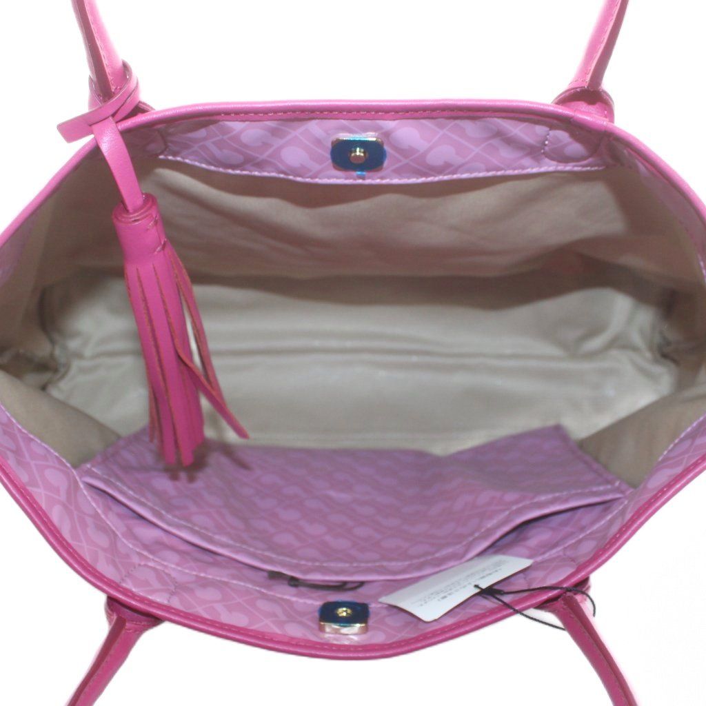 ゲラルディーニ GHERARDINI トートバッグ ハンドバッグ タッセル 総柄