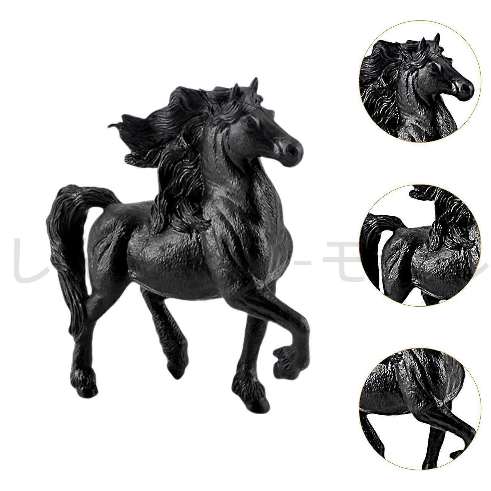 新しい未使用 馬の置物家の装飾工芸品棚屋内書斎のための人工 - メルカリ