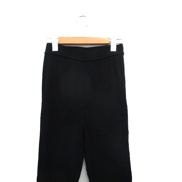 ドゥーズィエムクラス　ブラック スパッツ ドゥーズィエムクラス DEUXIEME CLASSE リブ レギンスパンツ