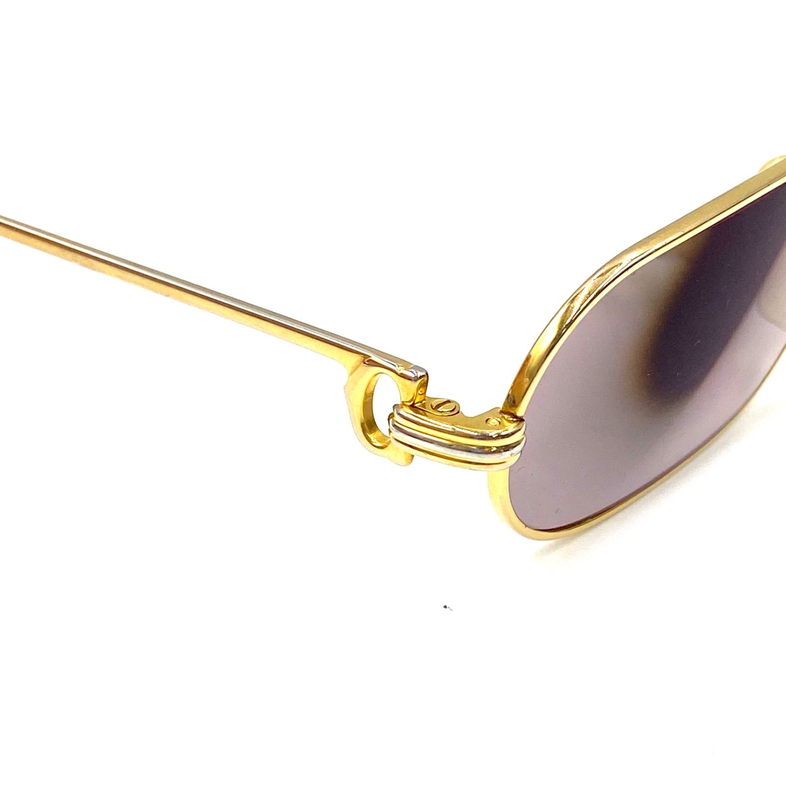 超希少 Cartier カルティエ トリニティ サングラス アイウェア 度あり