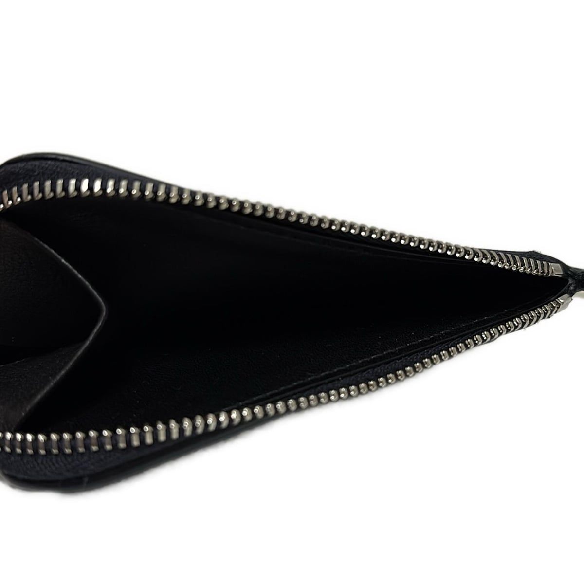 THE ROW(ザロウ) コインケース - ダークネイビー カードケース付き/L字