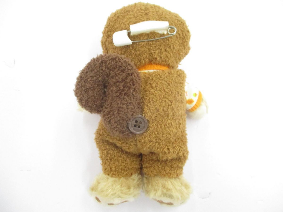 ディズニー ダッフィー ぬいぐるみバッジ 秋のぼうけん ぬいば 中古品