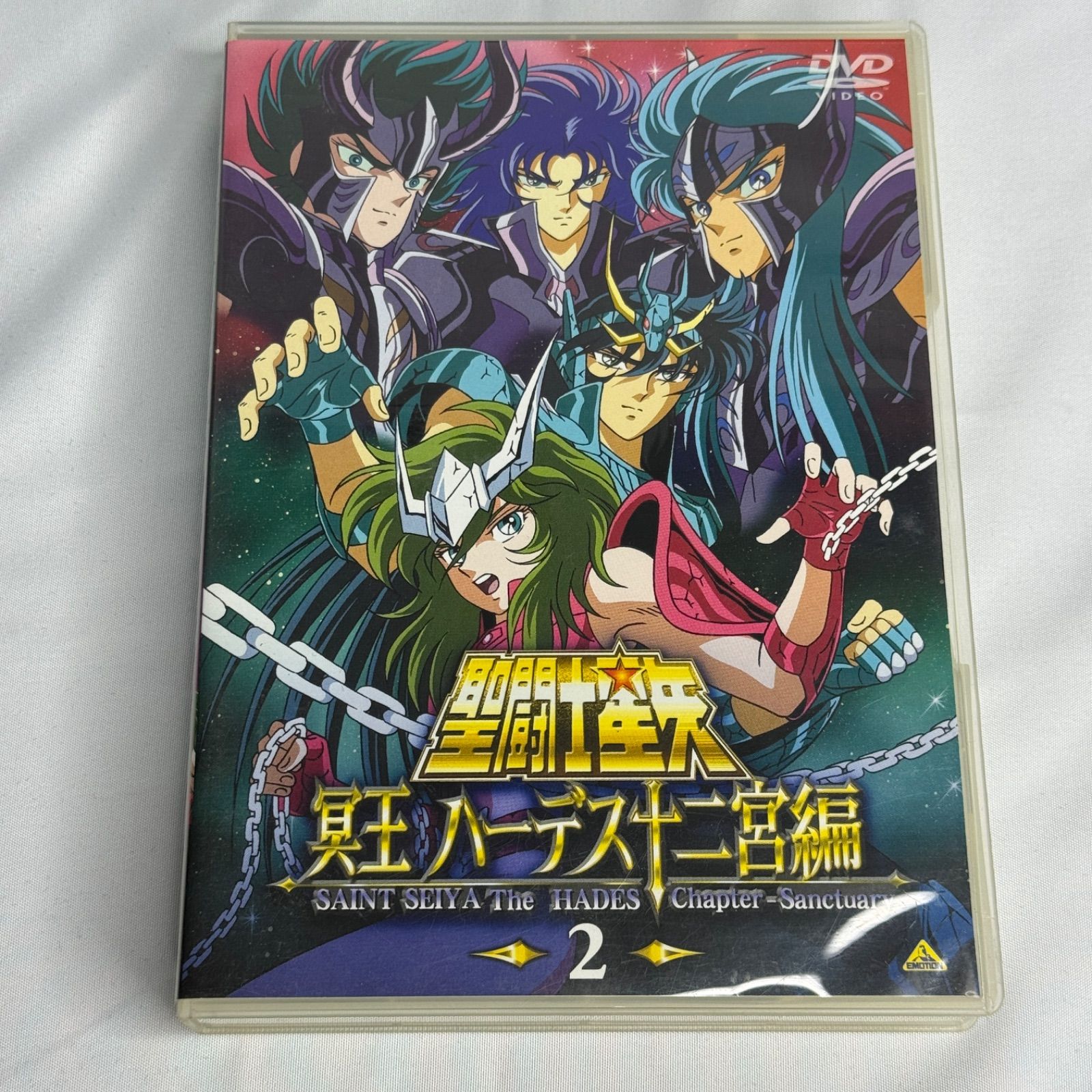 初回特典付】DVD 聖闘士星矢 冥王ハーデス十二宮編 2巻 ストラップ未