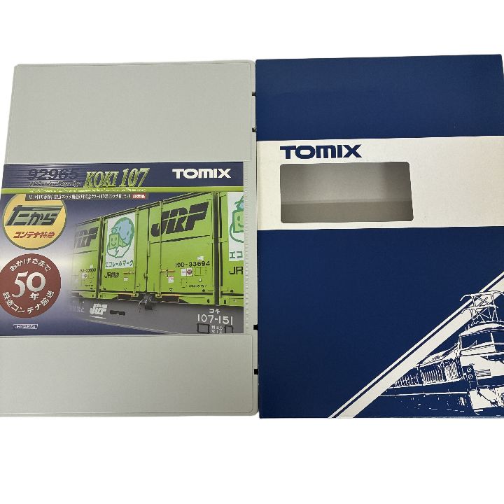 TOMIX 92965 コキ107 鉄道コンテナ輸送 50周年記念カラー 19D形