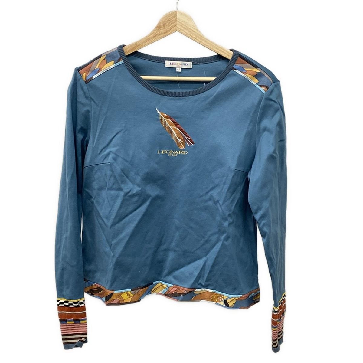 LEONARD SPORT(レオナールスポーツ) 長袖カットソー サイズ42 L