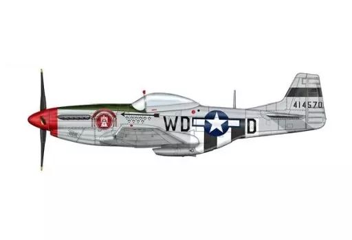 ミニカー 1|48 P-51 Dマスタング ”テッド ラインズ大尉機” HA 7750