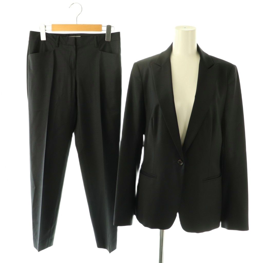 ☆ セオリーリュクス　theory luxe パンツスーツ　セットアップ上下40 セオリーリュクス theory luxe セットアップスーツ ジャケット パンツ