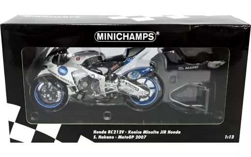 ミニカー 1|12 ホンダ RC 212 V コニカミノルタ中野 モトGP 2007 ミニチャンプスシリーズ