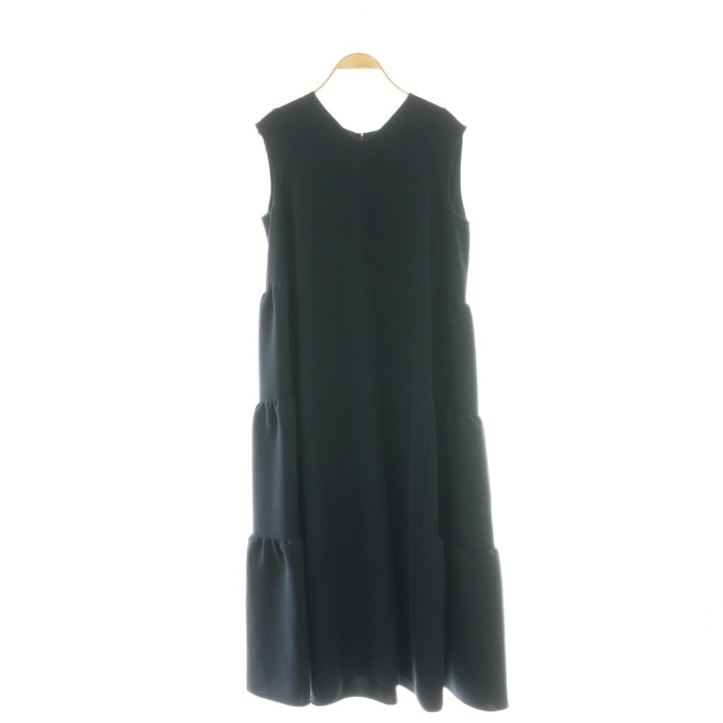 YOKOCHAN ヨーコチャン ノースリーブワンピース ヨーコチャン YOKO CHAN バックティアード ノースリーブワンピース V