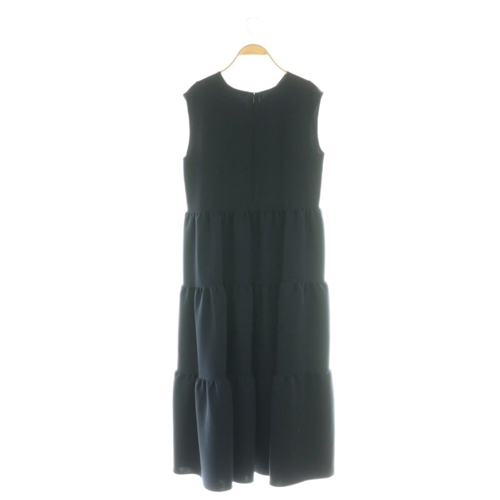 ヨーコチャン YOKO CHAN バックティアード ノースリーブワンピース V