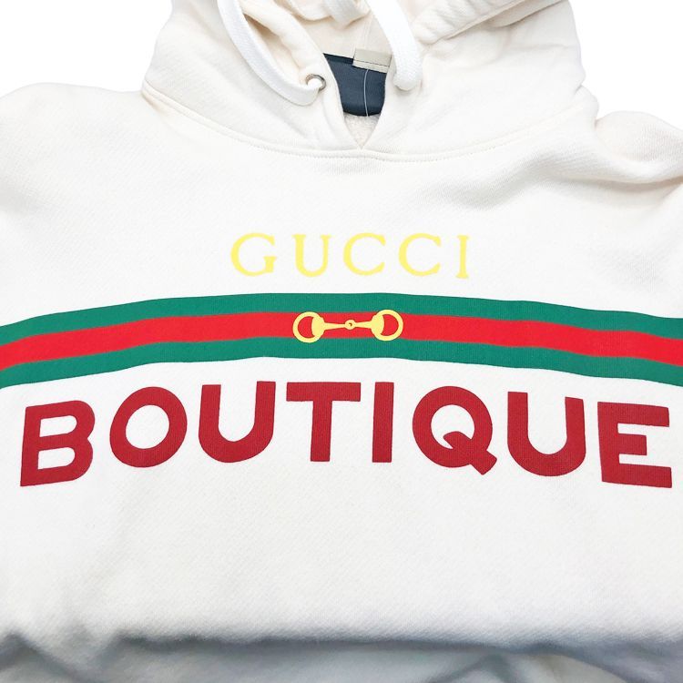 GUCCI グッチ シェリーライン BOUTIQUE プリント プルオーバーパーカー