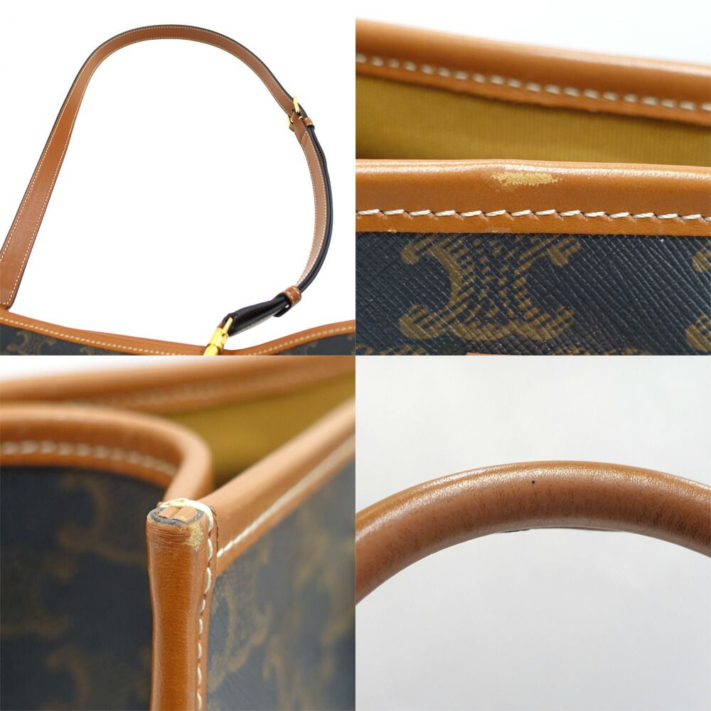 栄】セリーヌ ミニ ホリゾンタル カバ ハンドバッグ 2WAY 199742BZJ