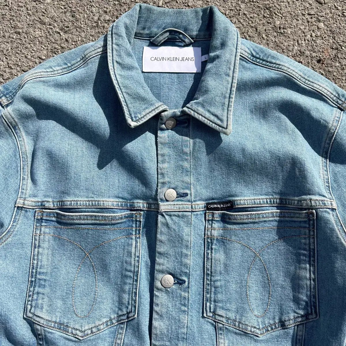 カルバン・クライン デニム トラッカー ジャケット - メルカリ