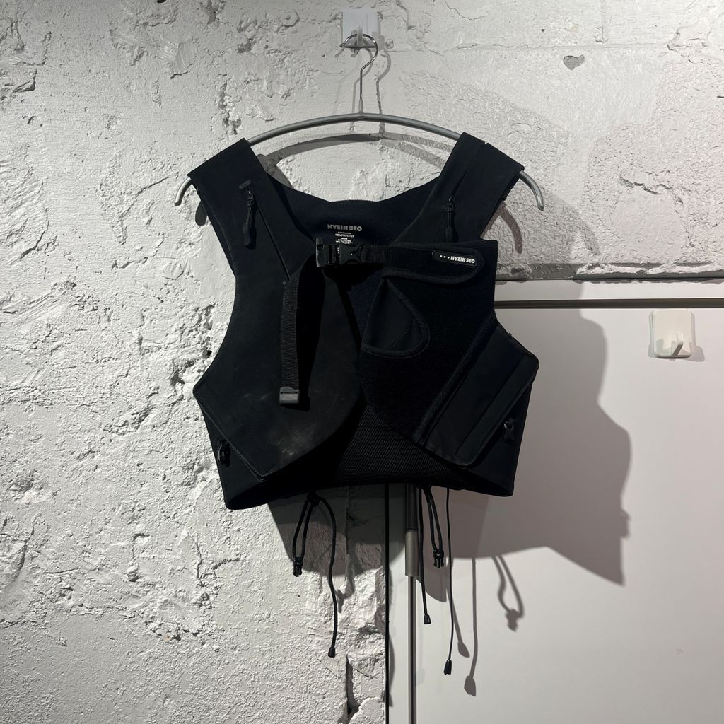 HYEIN SEO ヘインソ 24SS BAG VEST バッグベスト ブラック size:M