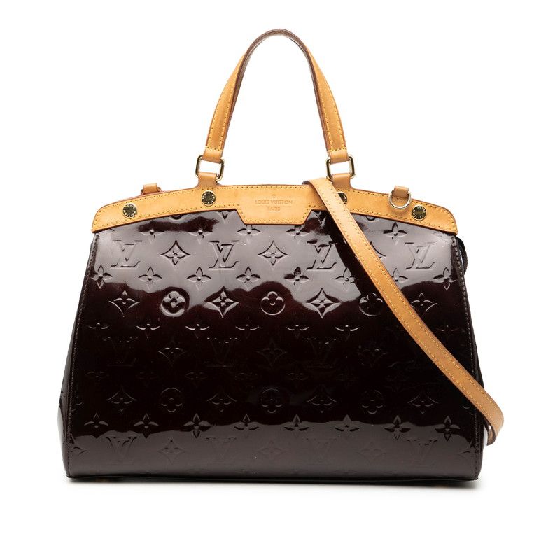 ルイ ヴィトン モノグラム ヴェルニ ブレアMM ハンドバッグ ショルダー