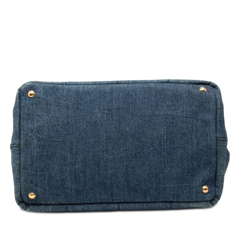 プラダ カナパ トートバッグ ショルダーバッグ 2WAY 1BG642 インディゴ