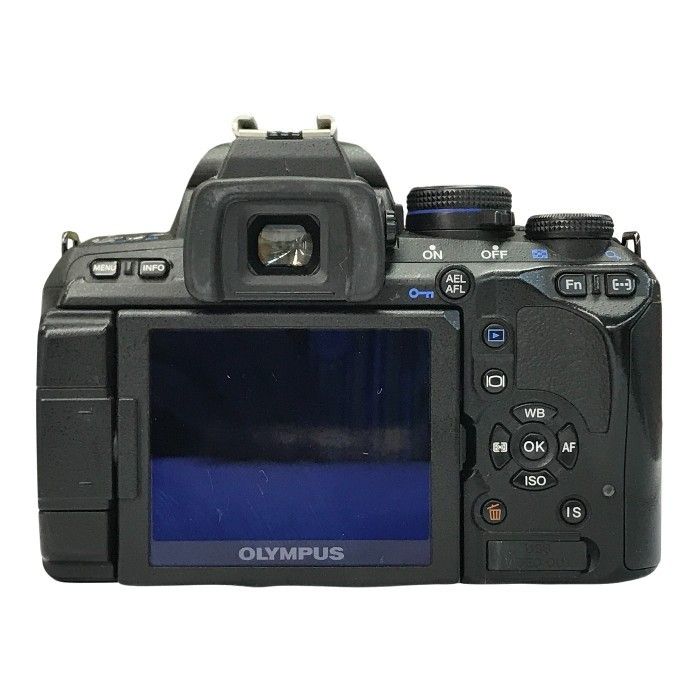 OLYMPUS デジタル一眼カメラ ダブルズームキット ブラック 標準/望遠