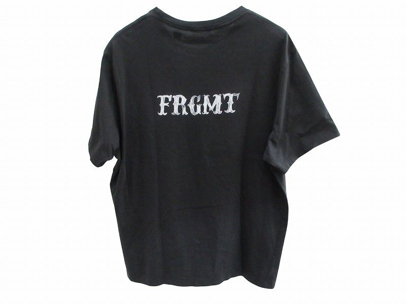 モンクレール MONCLER Tシャツ 半袖 フラグメント 藤原ヒロシ ブラック