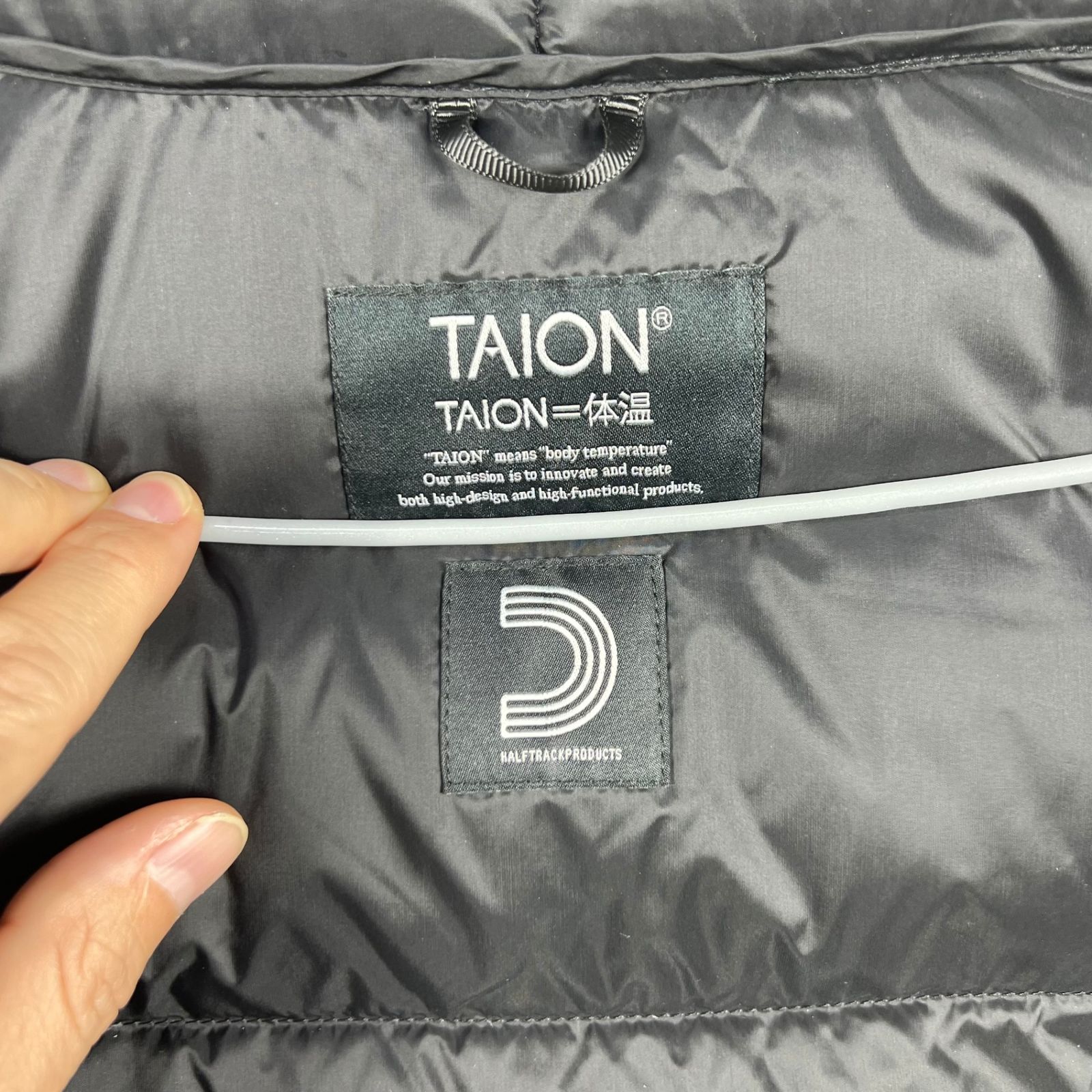  Unisex L パープル系 TAION タイオン ダウンベスト OOM別注 Down Vest OOM Special DONA SP 001 PURPLE 2 z ダウンインサレーション ベスト トッ ベスト トップス