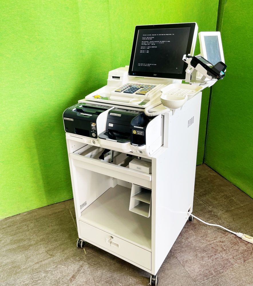 TEC フレキシブルPOSターミナル M-9000 POSレジスター /自動釣銭機 