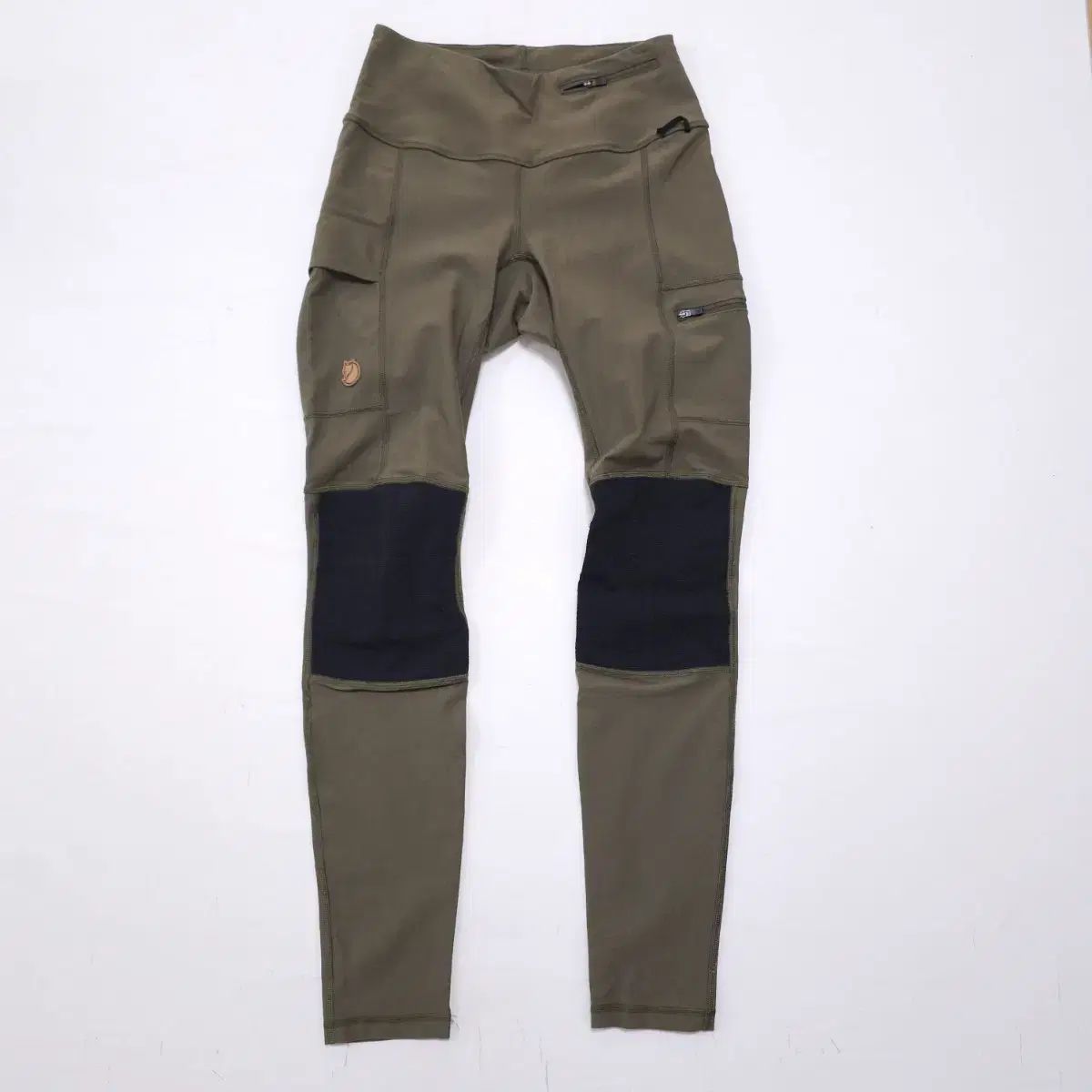 s フェールラーベン アビスコ トレッキング タイツ オリーブ