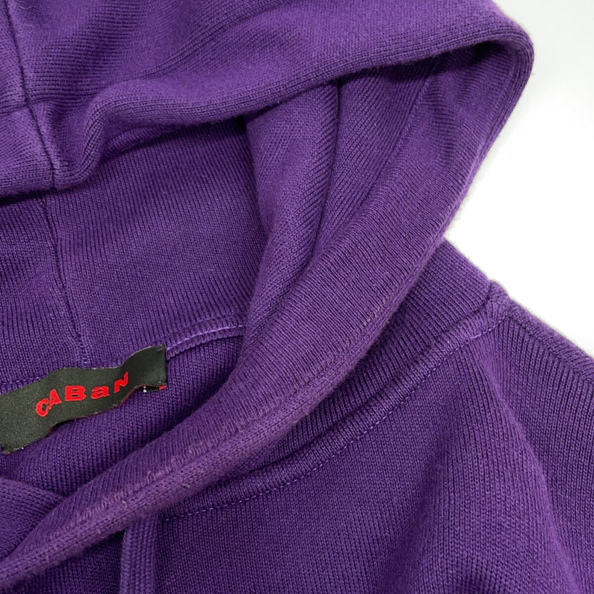 CABaN キャバン ﾊﾟｰﾌﾟﾙ ｺｯﾄﾝｶｼﾐﾔ ﾌﾟﾙｵｰﾊﾞｰﾊﾟｰｶ L CABaN コットン 