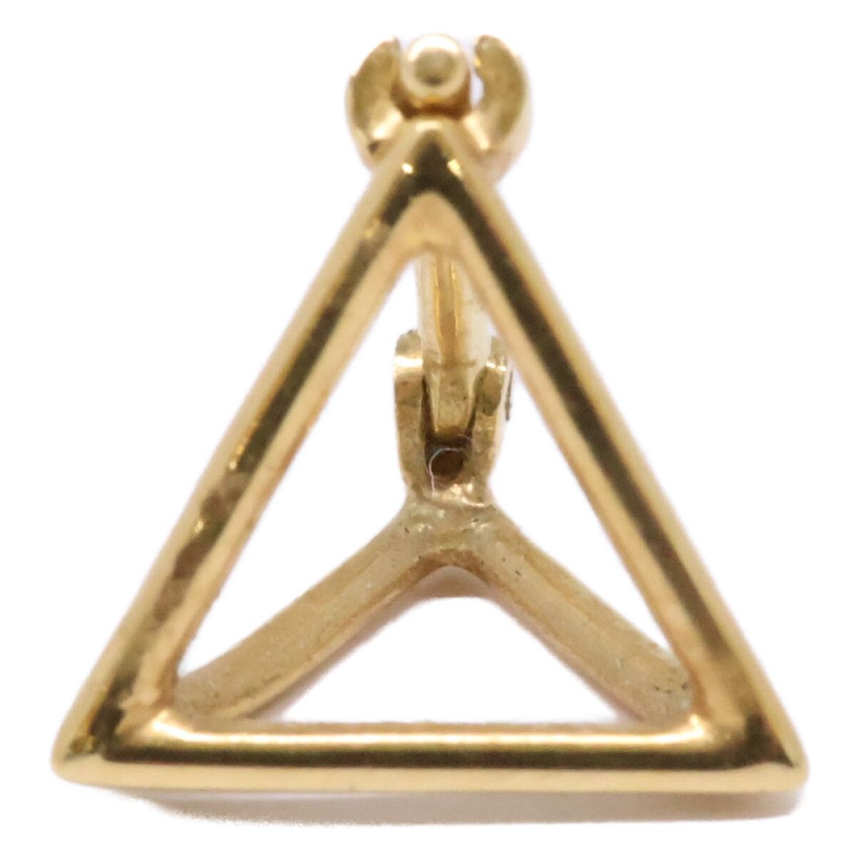 shihara シハラ K18 トライアングル 片耳 シングル - メルカリ