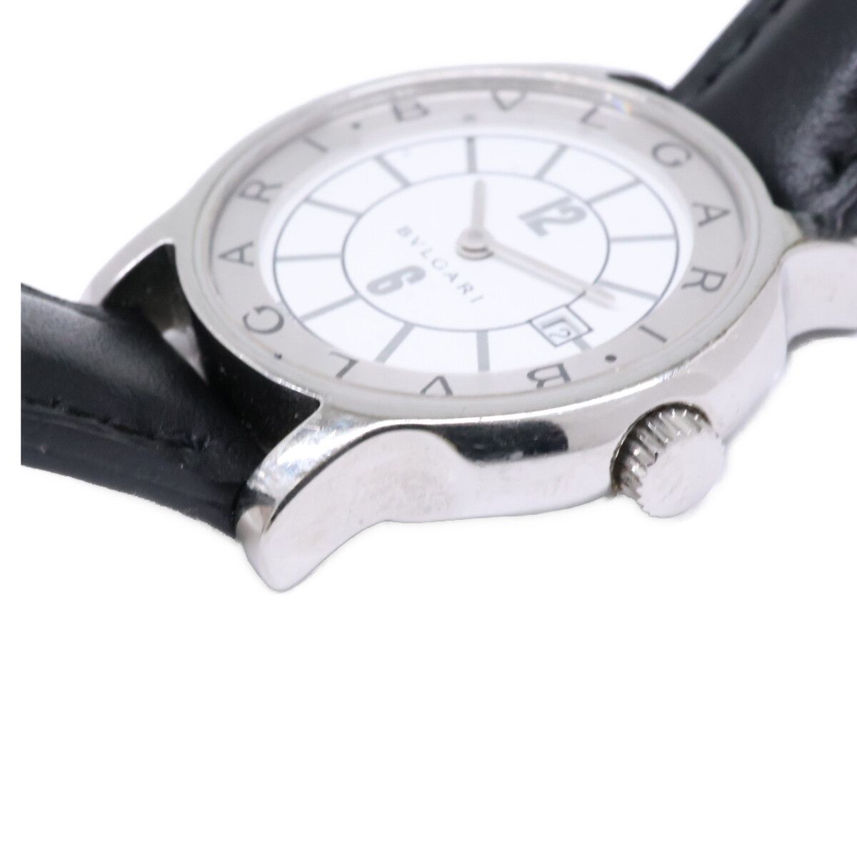 BVLGARI ブルガリ 【美品】ST29S ソロテンポ デイト クオーツ - メルカリ