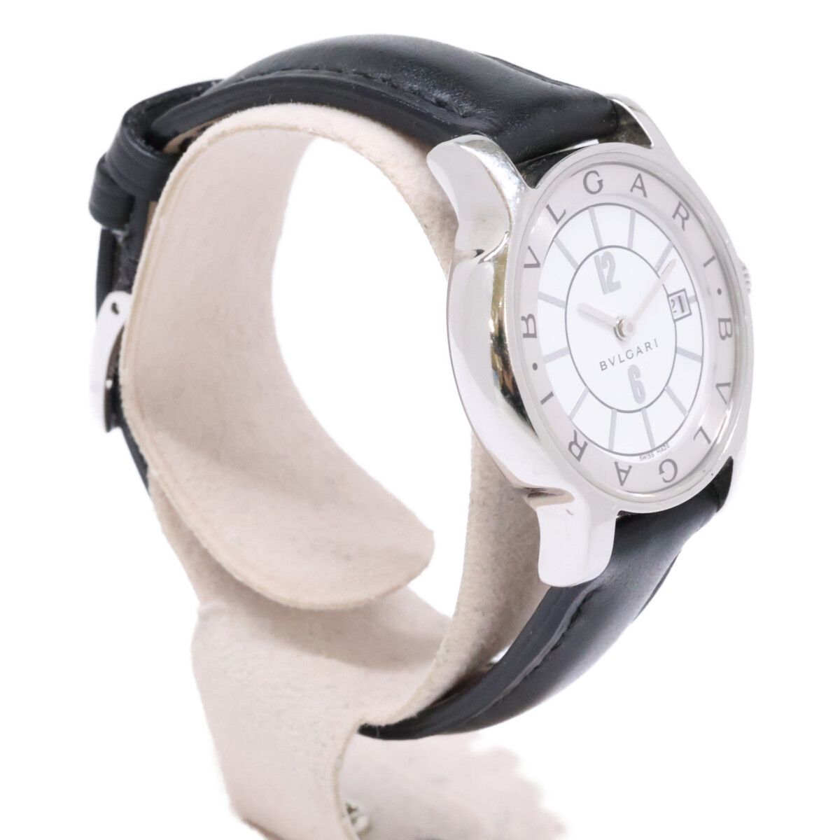 BVLGARI ブルガリ 【美品】ST29S ソロテンポ デイト クオーツ - メルカリ