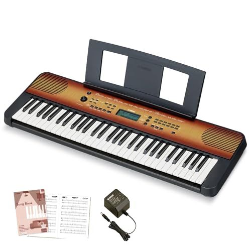 ヤマハ ポータブルキーボード 61鍵盤 メイプル調 PSR-E 360 MA 便利なレッスン機能やタッチレスポンスを搭載po 0 fc 9246 d