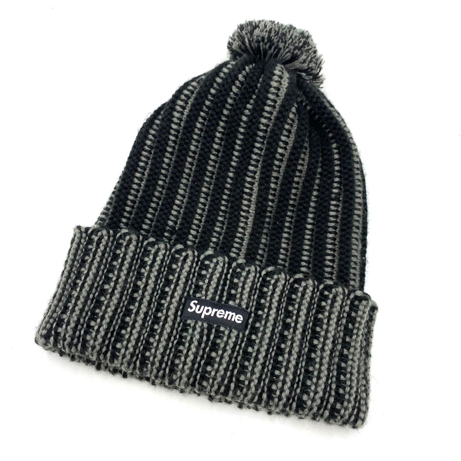 supreme シュプリーム 19FW ニット帽 ビーニー ボンボン ボックスロゴ