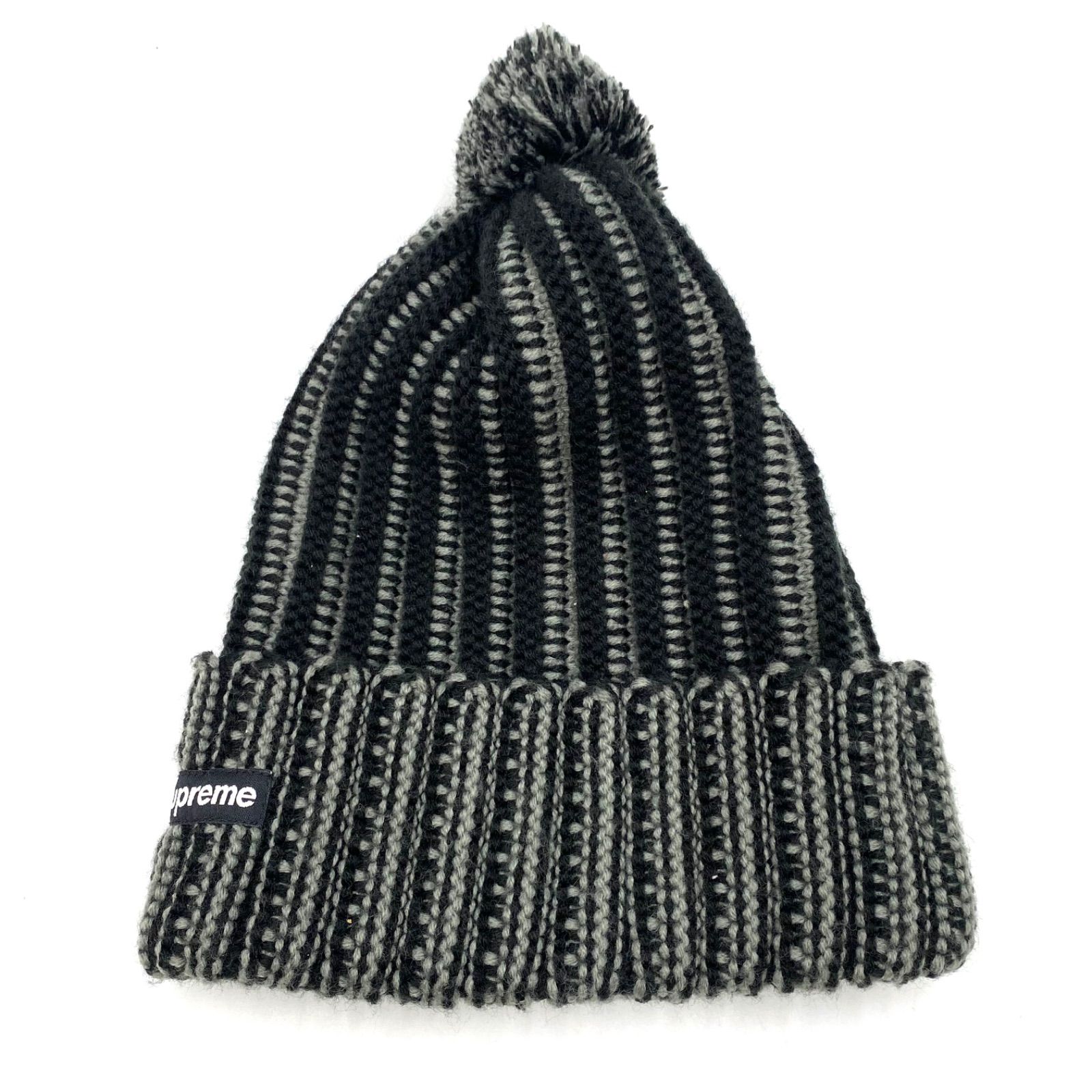 supreme シュプリーム 19FW ニット帽 ビーニー ボンボン ボックスロゴ