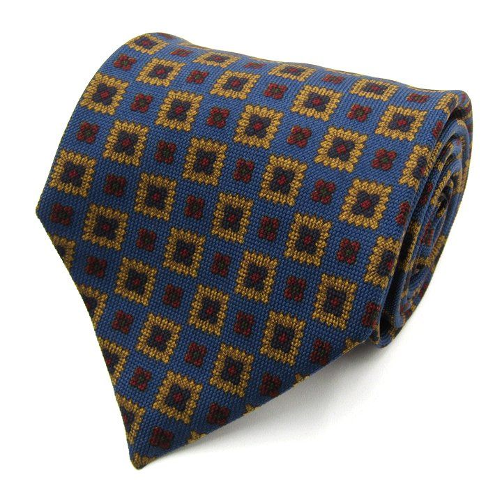 クリスチャンディオール ブランド ネクタイ チェック柄 フランス製 PO