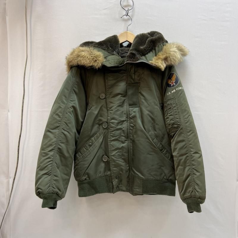 スピーワック 90s USA製 N-2B ミリタリー フライトジャケット メンズ L