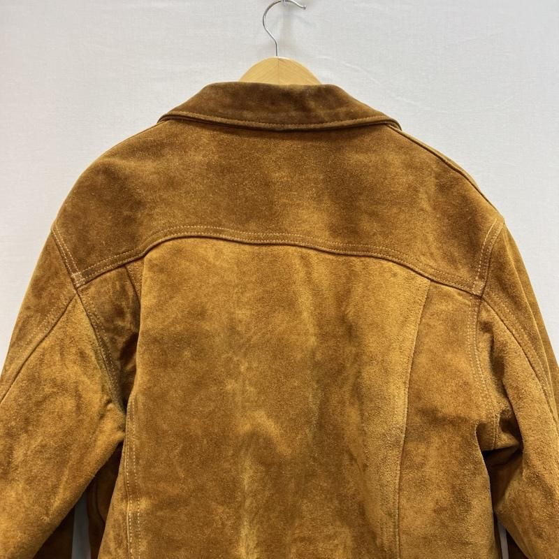 ショット 80s USA製 スエード レザー ランチ ボア トラッカー