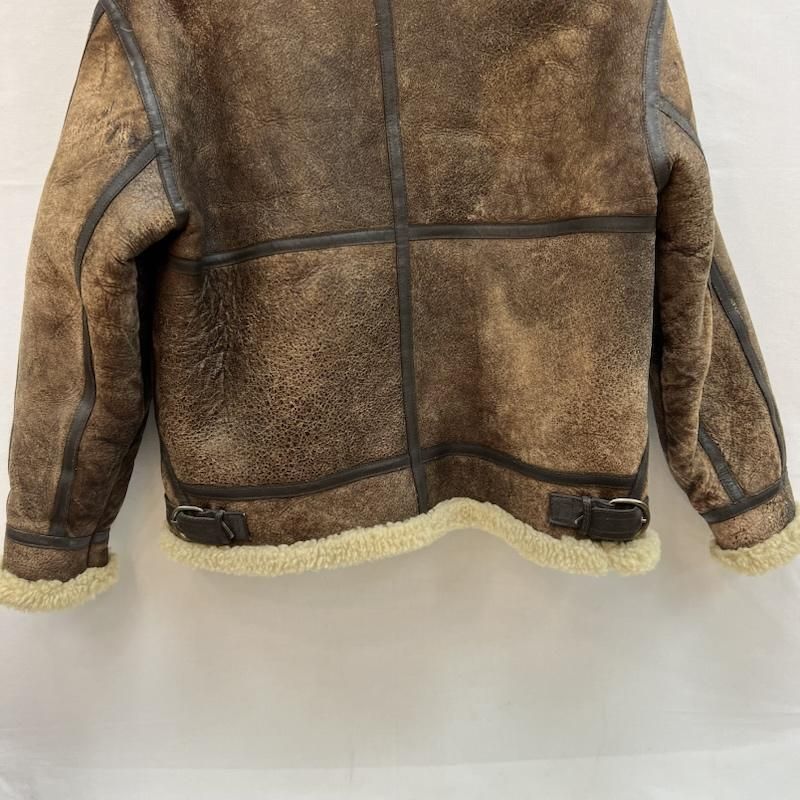 ドッグファイト B-3 シープスキン レザー ムートン フライトジャケット
