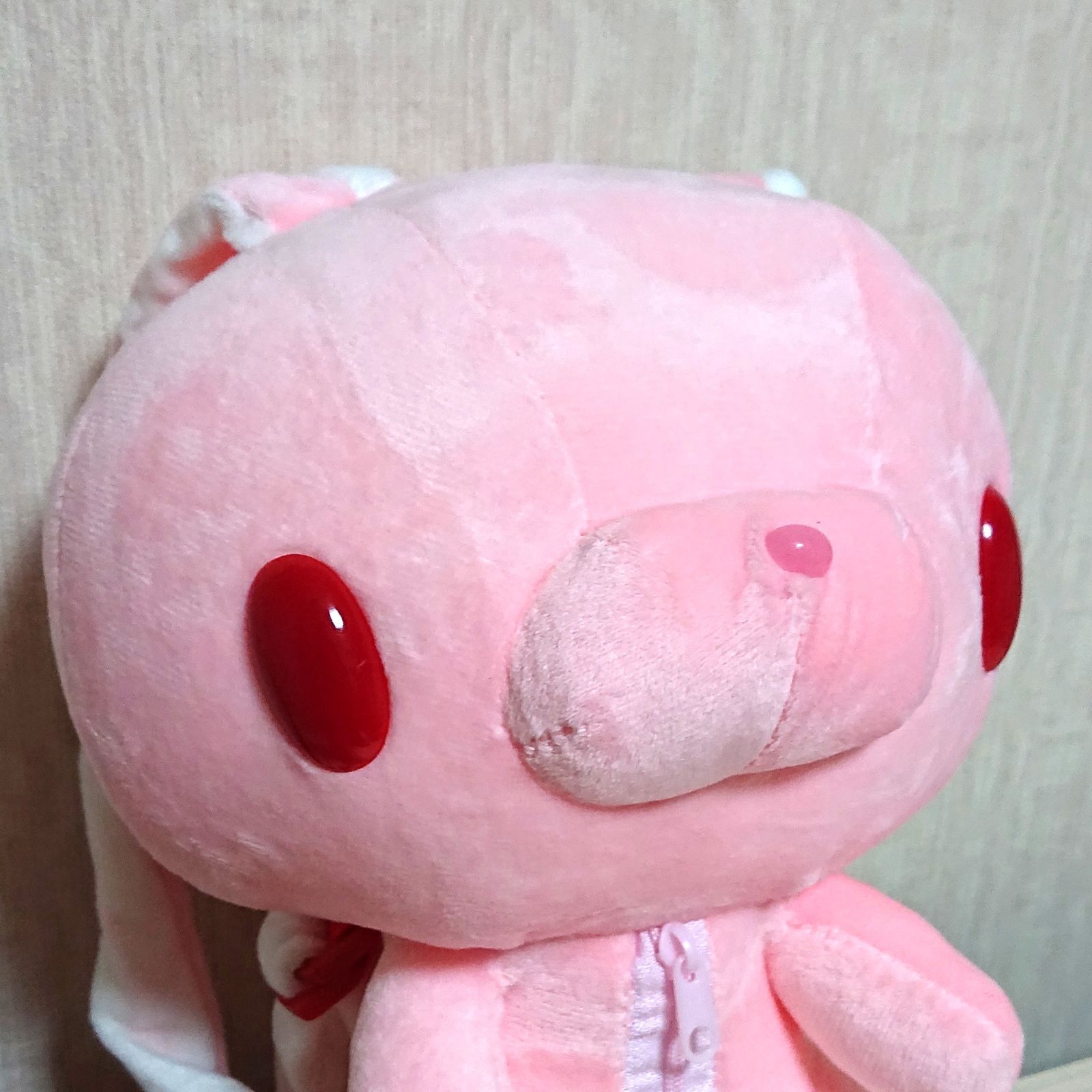 汎用うさぎ風リュック ピンク ホワイト ぬいぐるみ バッグ リュック