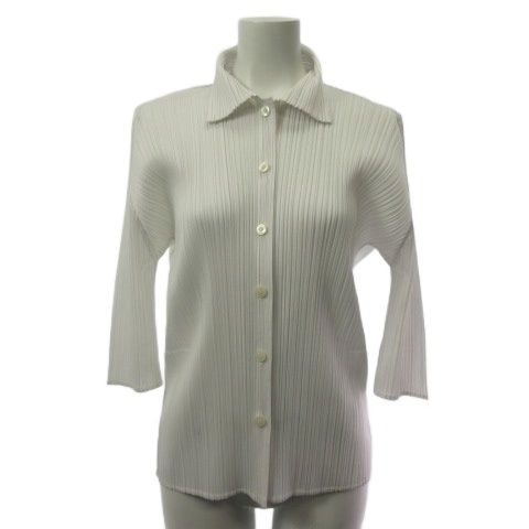 プリーツプリーズ PLEATS PLEASE PP83-JJ105 プリーツ シャツ ブラウス