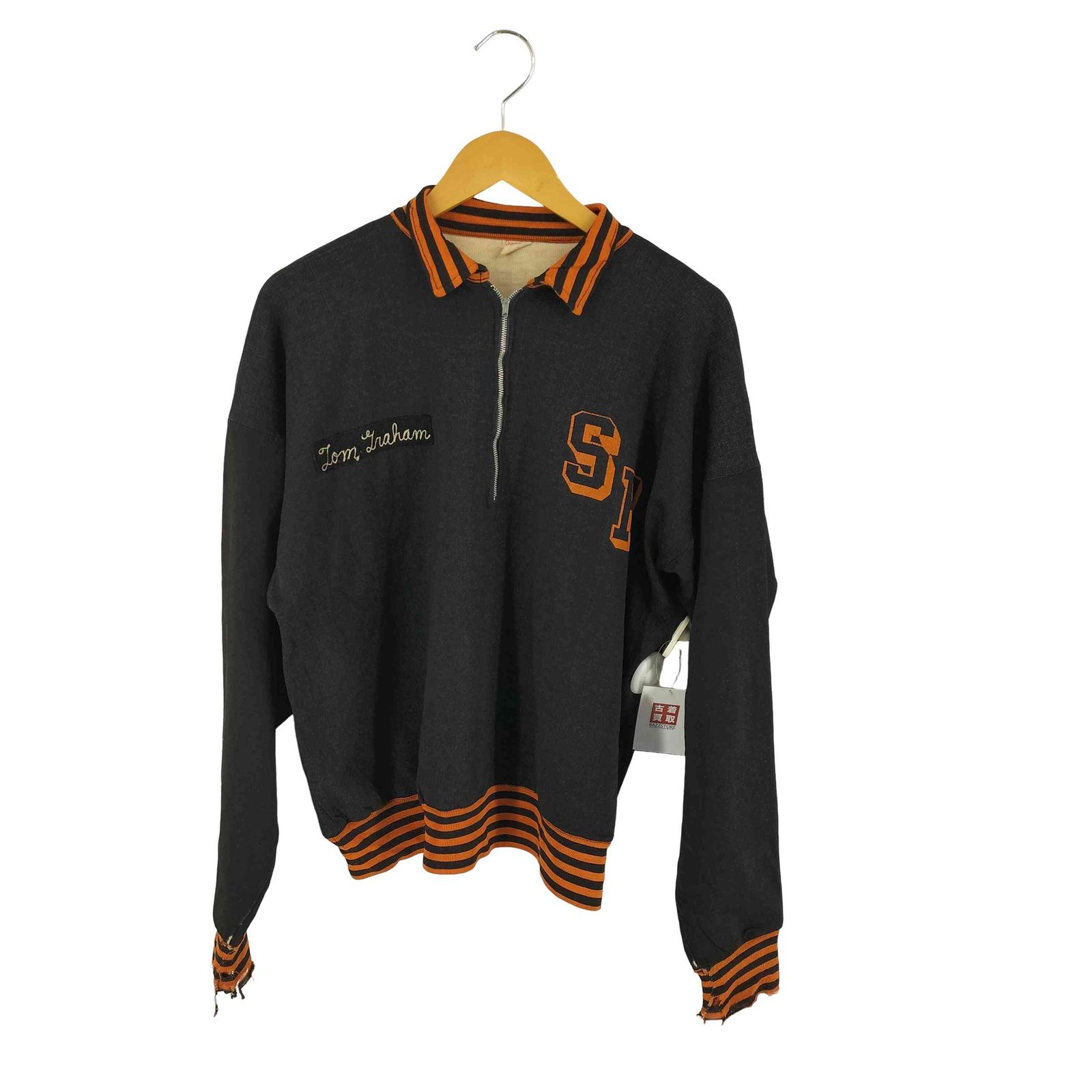 チャンピオン Champion 50S ランタグ ハーフジップ スウェット メンズ 