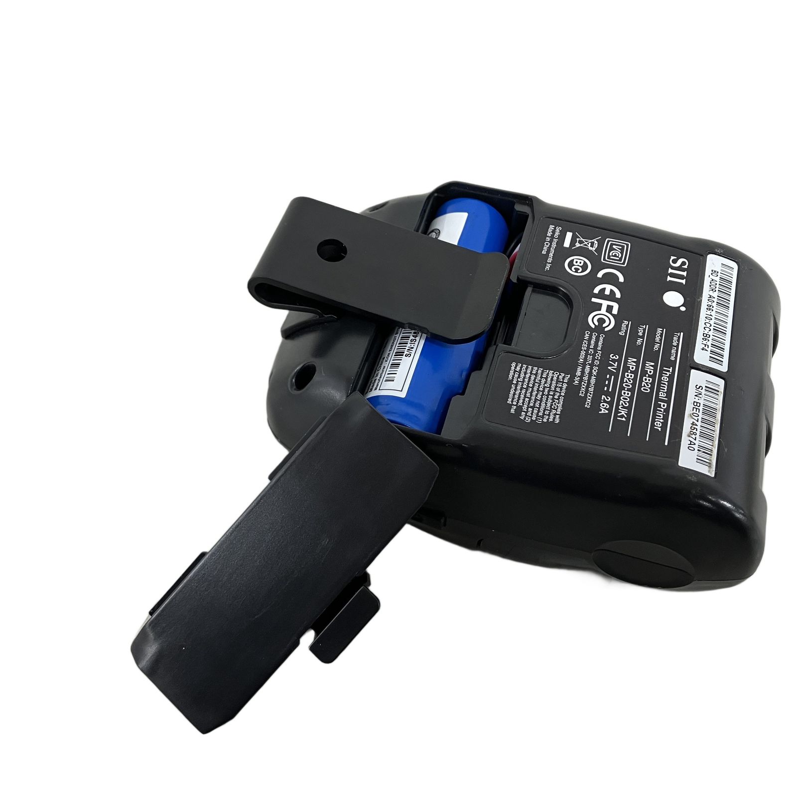 SII セイコーインスツル MP-B20 モバイル レシート サーマル