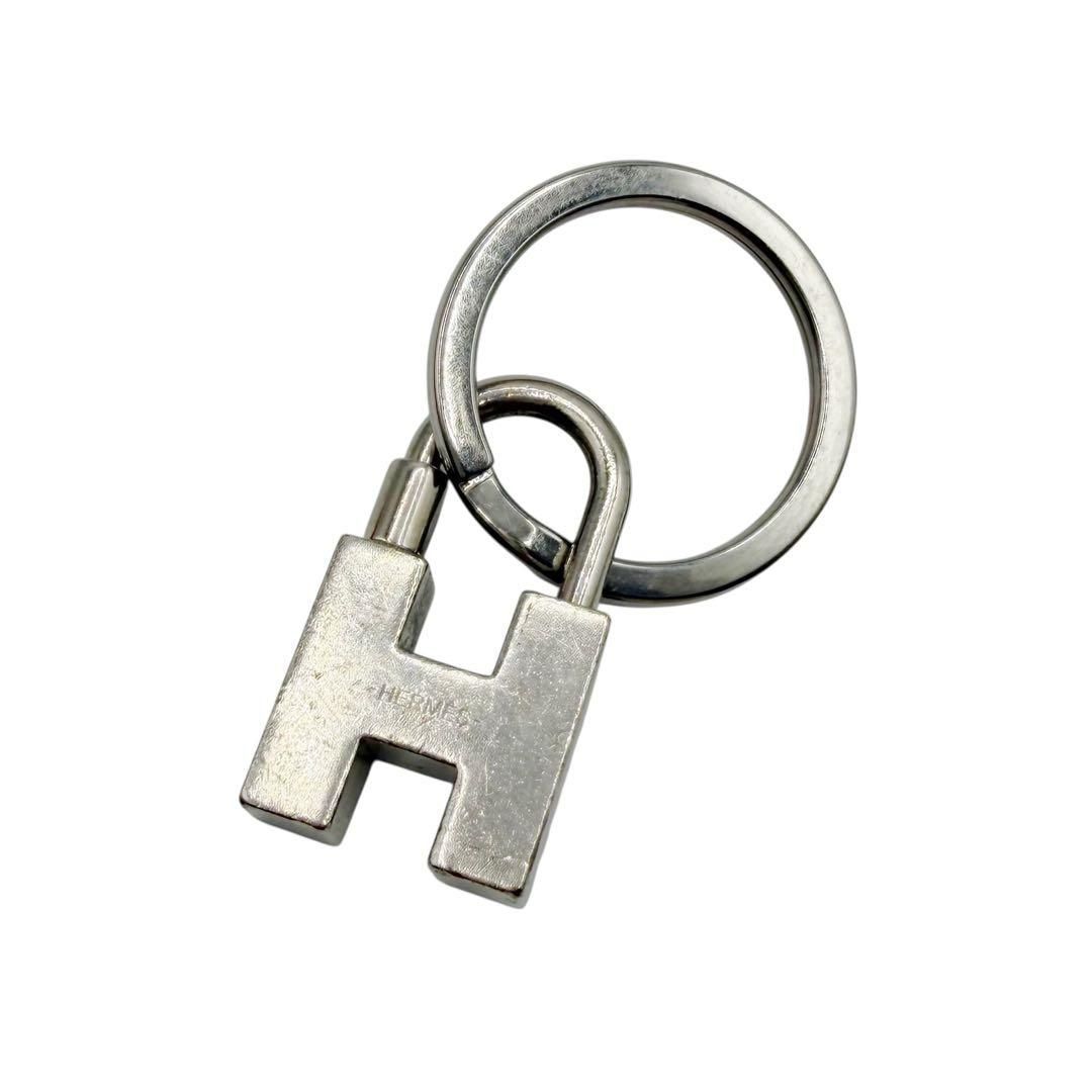 ⭐️良品⭐️ エルメス Hカデナ クイズ レインボー キーリング Hロゴ