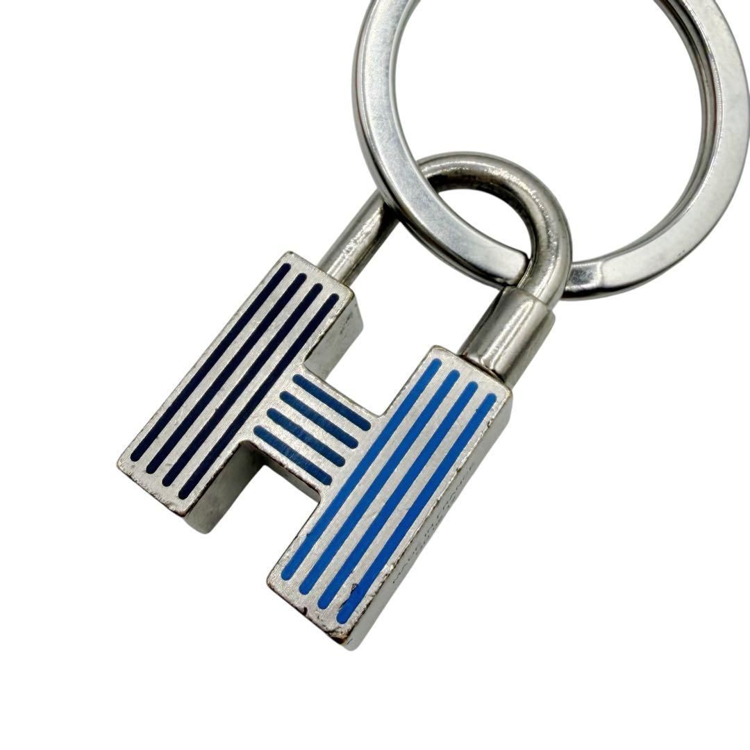 ⭐️良品⭐️ エルメス Hカデナ クイズ レインボー キーリング Hロゴ