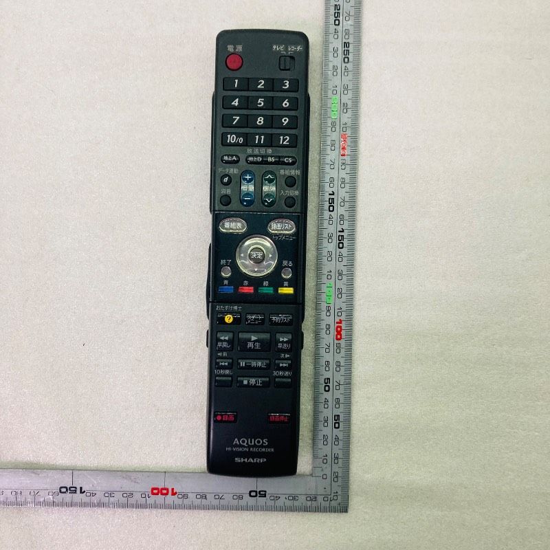 SHARP AQUOS ハイビジョンレコーダー リモコン GA558PA シャープ