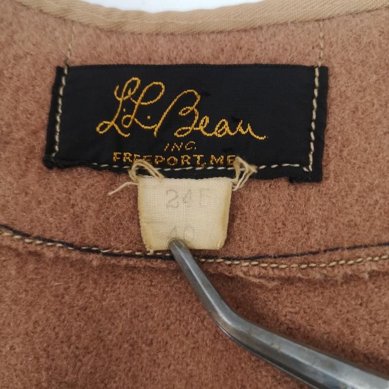 エルエルビーン 50s 筆記体 黒タグ エンジニア ドッキング ジャケット