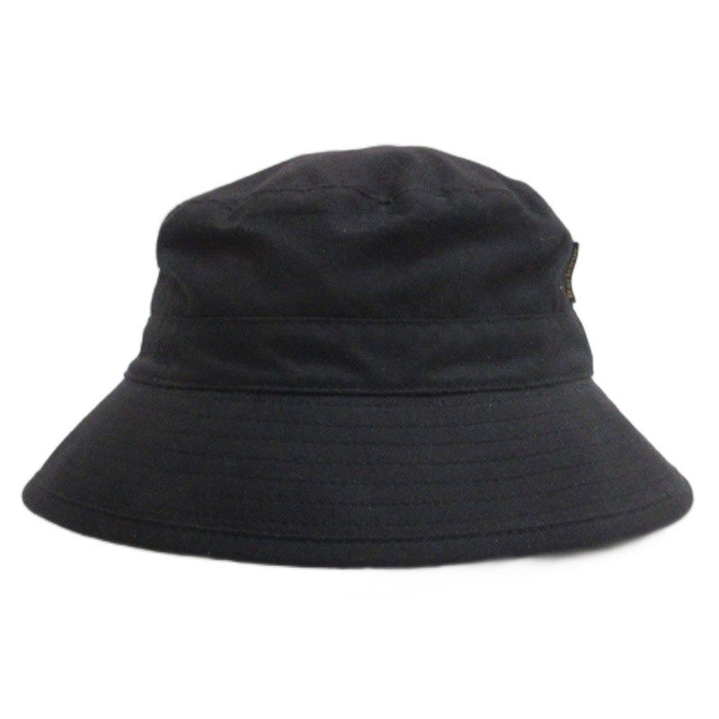 レア　ブラック　美品　Barbour オイルドバケット バブアー Barbour オイルド バケットハット 帽子 2002107 ブラック S