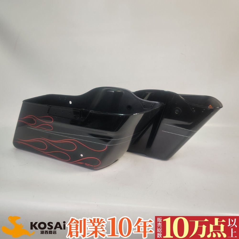 ハーレー ツーリング/ストリートグライド 純正 パニアケース 左右