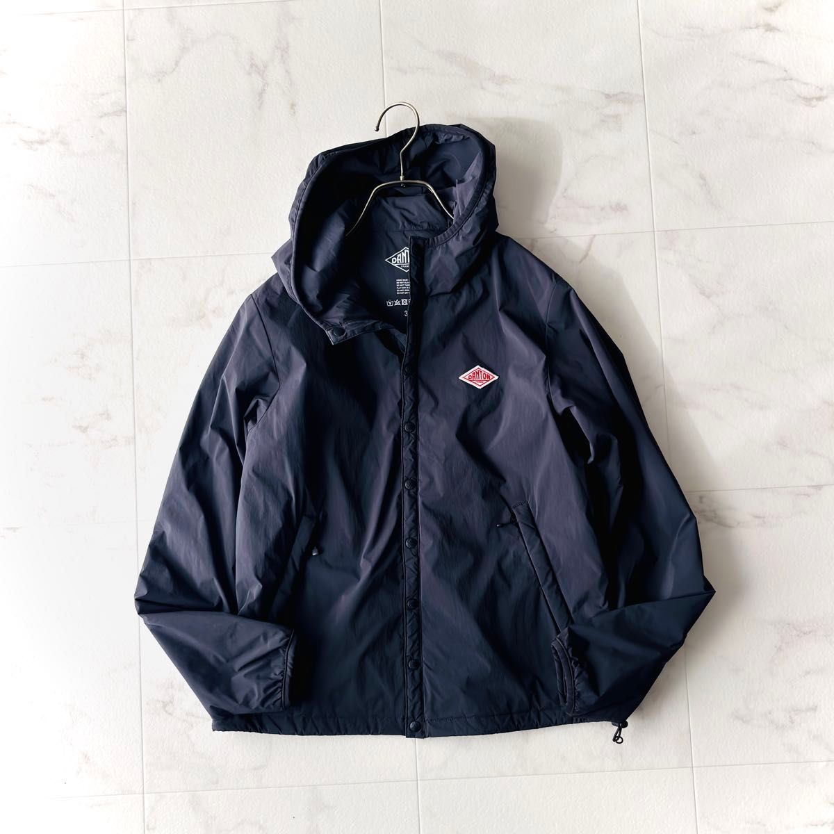 cnr0089* 美品 DANTON ダントン フード付 インサレーション ナイロン