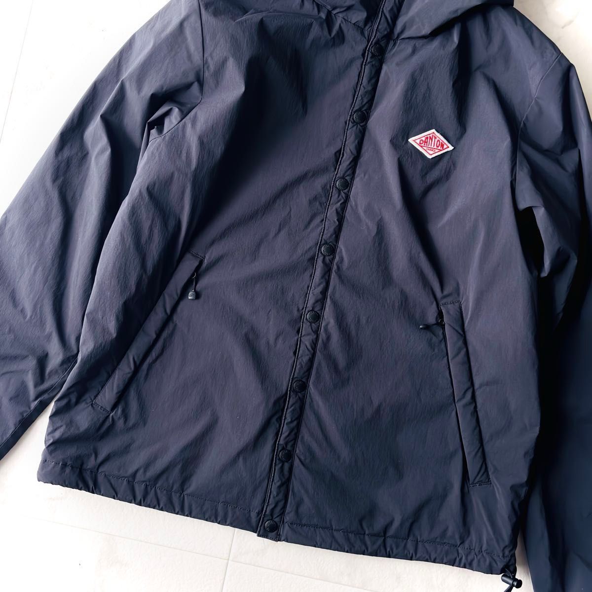 cnr0089* 美品 DANTON ダントン フード付 インサレーション ナイロン
