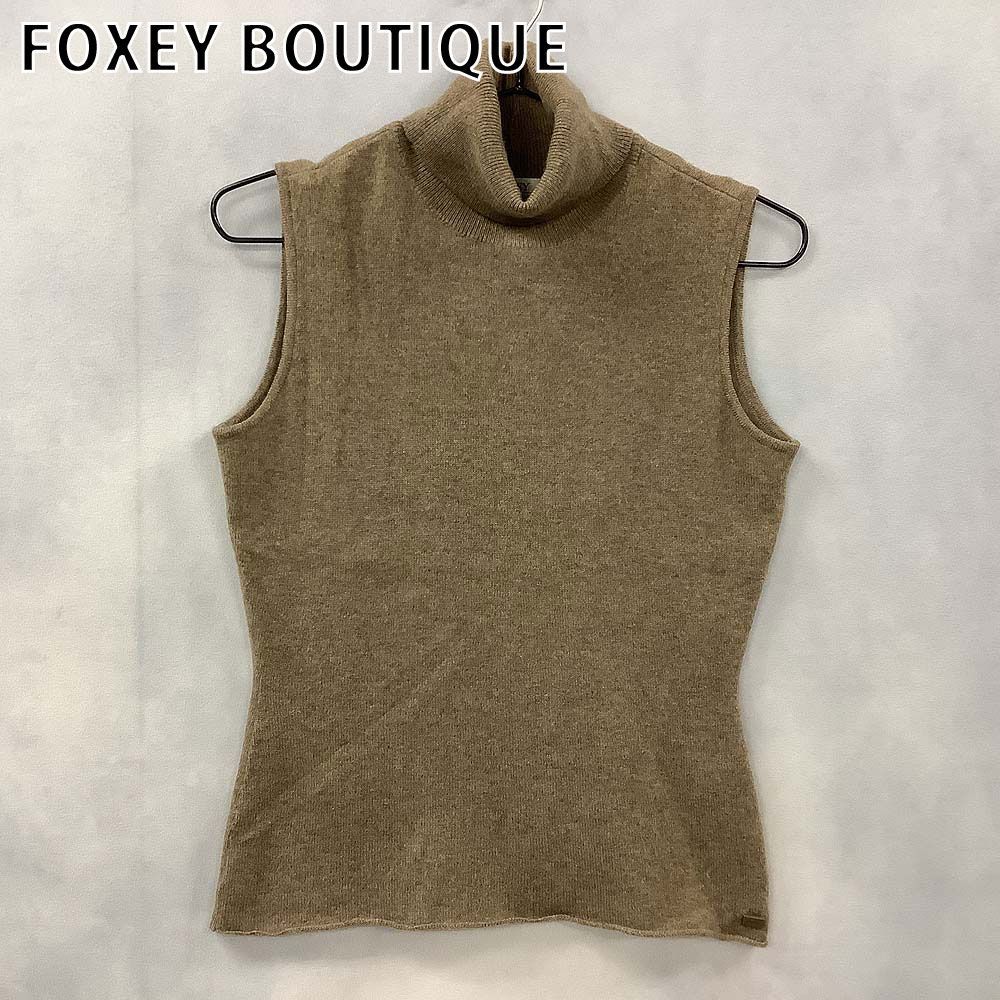 FOXEY BOUTIQUE フォクシーブティック セーター ニット ノースリーブ